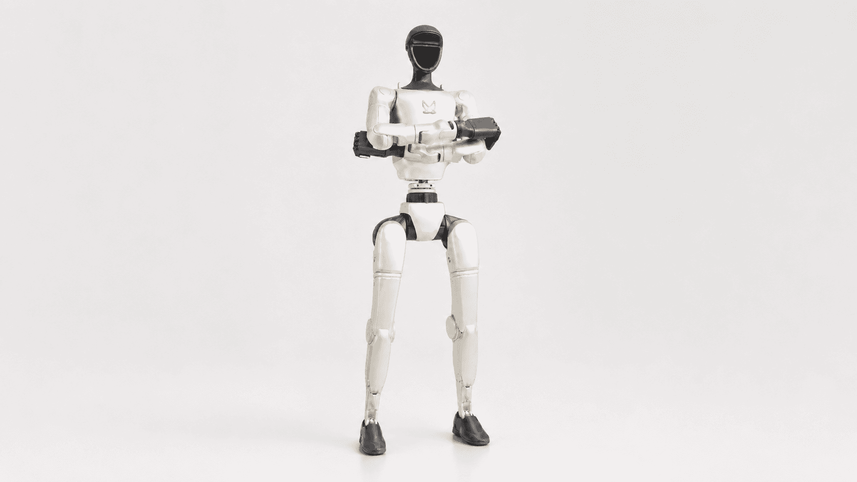 Robot humanoïde Unitree G1 lors d'un événement de type conférence